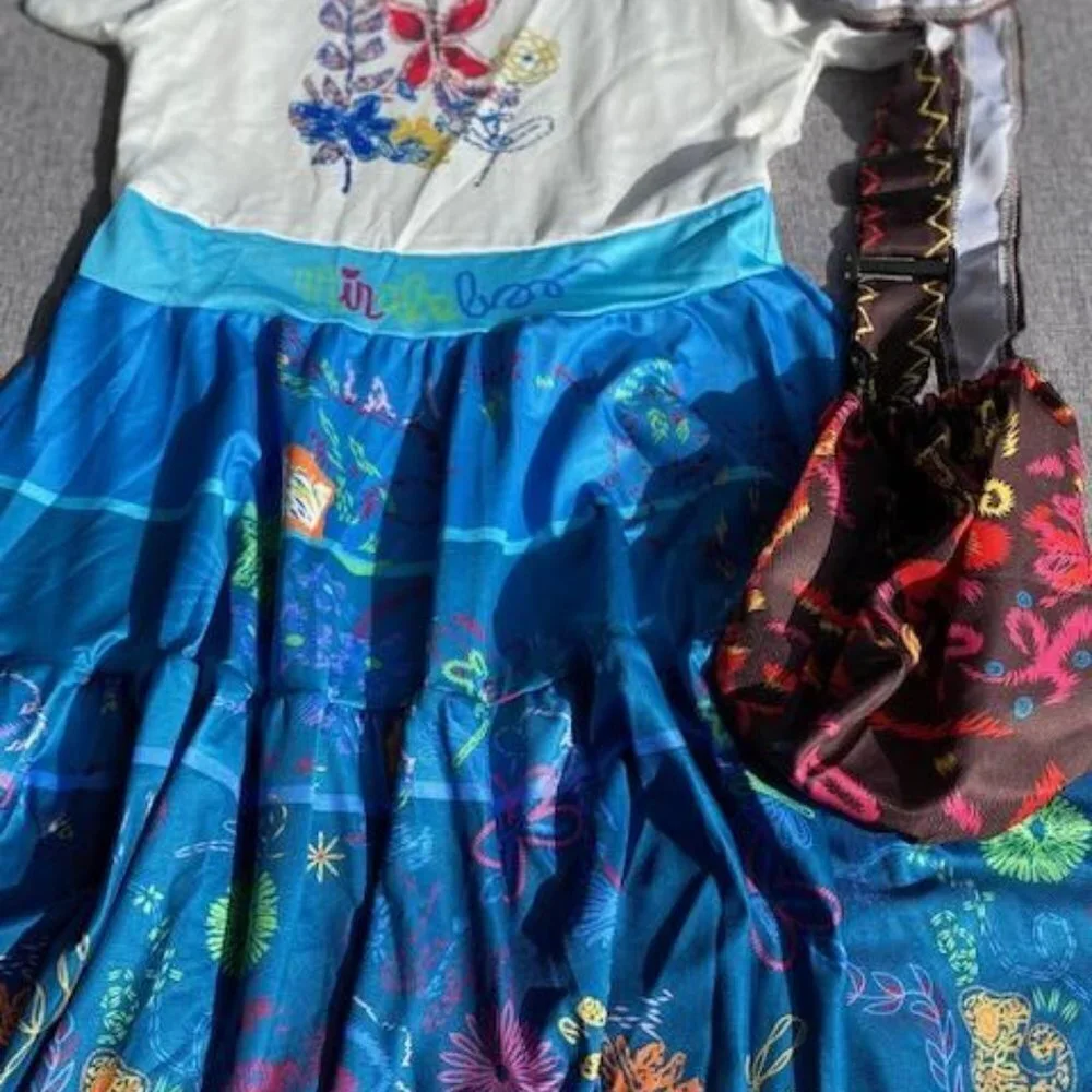 Comisoc Encanto Mirabel Dress for Girls, Girls 9-10